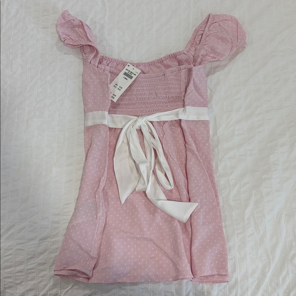 Hollister Easy Satin Tie Babydoll Top - Picture 7 of 8